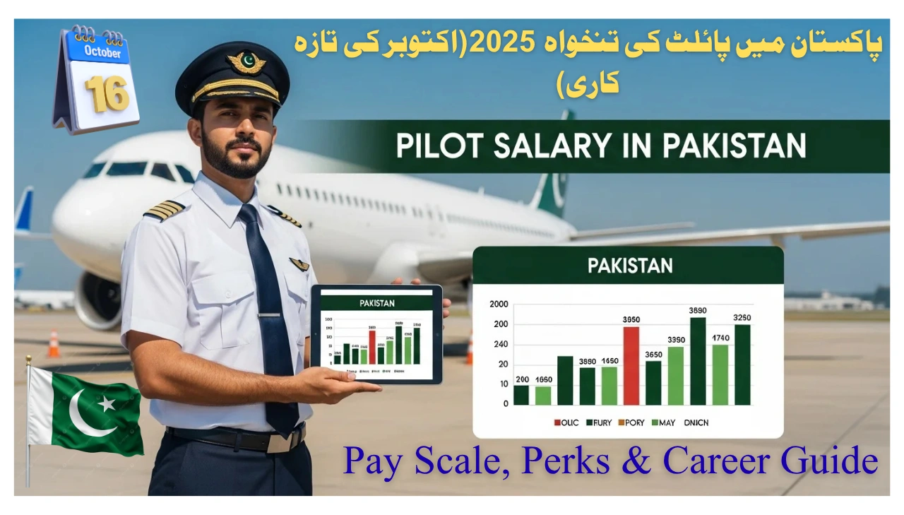 Pilot Salary in Pakistan 2025 (October Update) – Pay Scale, Perks & Career Guide